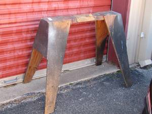 lot 46 image: WOOD SAW HORSE