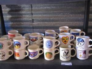 lot 115 image: VARIOUS BOY SCOUT COFFEE CUPS