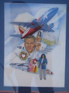 lot 126 image: FRAMED AIRPLANE ART