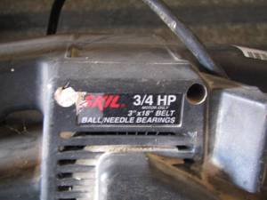 lot 133 image: SKIL 34 HP BALLNEEDLE BEARINGS