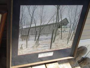 lot 280 image: 27 X 28 Pepsi COUNTRY CANADAS FRAMED ART