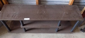 lot 22 image: ENTERTAINMENT TV STAND  16 12 X 44X12