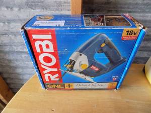 lot 19 image: RYOBI ORBITAL JIG SAW 18V  ( no battery)