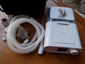 lot 166 image: PHILIPS RESPIRONICS CPAP MACHINE USED
