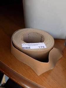 lot 179 image: ROLL OF SAND PAPER