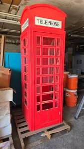Custom Built Replica London Phone Booth