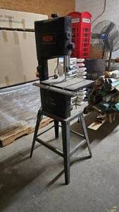 WEN Model 3962 10" 2-Speed Vertical Bandsaw w/ Stand & Worklight