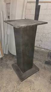 lot 70 image: Wooden Pedestal Stand