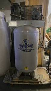 Cornwell Tools 80 Gallon 5HP Single Phase Air Compressor, Model ACC218V
