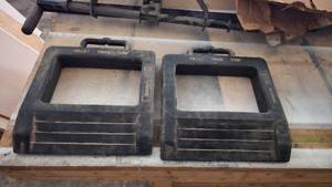 lot 118 image: Lot of 2 Uline Pallet Truck Stops