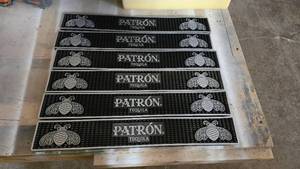 lot 127 image: Lot of 6 Patron Bar Runner Mats
