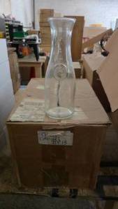 lot 153 image: Lot of 12 Glass Water Carafes