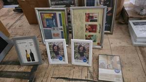 lot 156 image: Lot of 8 Misc Picture Frames