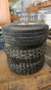 lot 210 image: Lot of 3 Hand Truck Tires