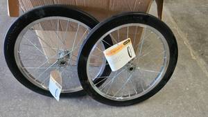 lot 188 image: NEW Lot of 2 Marathon 20 Flat Free Cart Tires