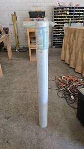lot 230 image: Roll of Quilted 4 x 8 Brushed Aluminum