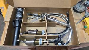 lot 235 image: Luxier Chrome Bathroom Lavotory Faucet Set, Model WSP04-TC