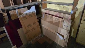 lot 285 image: Large Lot of Colored Acrylic Sheet.  Various Colors