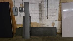 lot 306 image: Large Lot of Sheet Steel.  18 thick up to 38