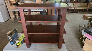 lot 318 image: Wooden 4-Tier Shelf
