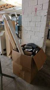 lot 316 image: Large Box FULL of Dust Collection Hoses & Connectors