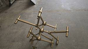 lot 343 image: Gold Hanging Ceiling Light