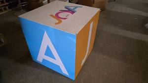 lot 356 image: Joya Wooden Oversize Alphabet Block