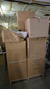 lot 397 image: Large Pallet FULL of Misc Packaging & Shipping Supplies.  Includes everything pictured.