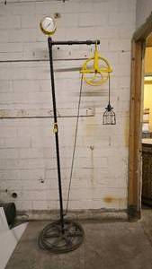 Beautiful Industrial Themed Floor Lamp