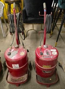 lot 19 image: Lot of 2 Electric Brake Bleeding Systems