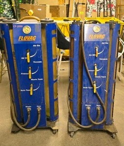 lot 21 image: Lot of 2 Flovac CF-2000 Fluid Extraction Systems