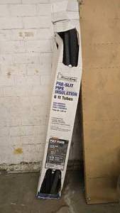lot 45 image: Box of 6 x 12  I.D. Pre-Slit Pipe Insulation