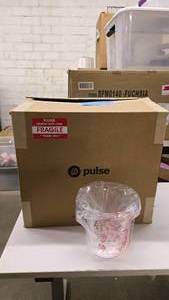 lot 49 image: Box of Approx 20 New Clear Acrylic Ice Buckets