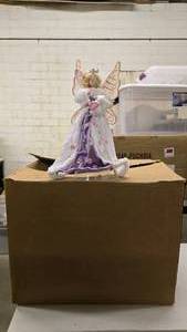 lot 52 image: Sugar Plum Fairy 17 Tree Toppers  QUANTITY 18  BID IS TIMES THE QUANTITY SO YOU ARE BIDDING PER TOPPER