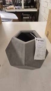lot 62 image: Pier 1 Imports 10 Hexagon Planter