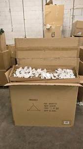 lot 87 image: Case of White Phalaenopsis Orchid Flowers.  12 Flowers Per Box.  10 Boxes Per Case  QUANTITY 5 CASES  BID IS TIMES THE QUANTITY SO YOU ARE BIDDING PER CASE