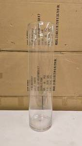 lot 269 image: Tall Glass Vase, Approx 28 Tall