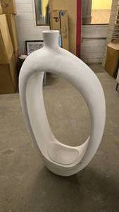 lot 291 image: Beautiful Modern Plant Stand.  Approx 3 3 Tall.  Matches Lot 289