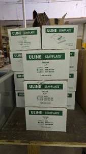lot 336 image: Lot of 11 Boxes of Uline Stayflat Mailers