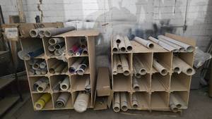 lot 351 image: 2 Pallets of Misc Adhesive Vinyl