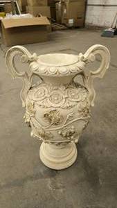 lot 420 image: Large Ornate Italian Style Ceramic Urn