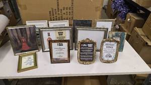 lot 426 image: Large Lot of Picture Frames.  Includes Everything Pictured.