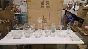 lot 431 image: Large Lot of Misc Glass.  Includes Everything Pictured