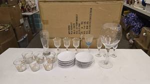 lot 434 image: Large Lot of Misc Glass.  Includes Everything Pictured