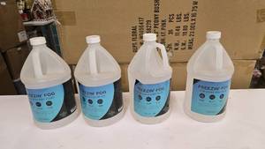 lot 447 image: NEW & SEALED 4 Gallons of Freezing Fog Low Lying Fog Fluid