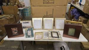 lot 449 image: Large Lot of Picture Frames.  Includes Everything Pictured.