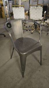 lot 465 image: Industrial Style Metal Chair