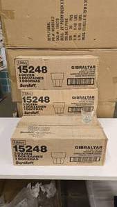 lot 480 image: 4 Boxes of Libbey Gibraltar 4.5 oz Rocks Glasses.  3 Boxes are Full (Qty 18 Per Box) & 1 Box has 6 Glasses.