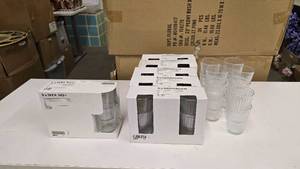 lot 555 image: Large Lot of Glass Ikea Cups