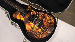 Autographed Kid Rock Jim Beam Live Music Series Guitar.  NO COA but this was signed by Kid Rock in front of the seller and gifted to the seller.  Seller's business assisted Kid Rock on tour.